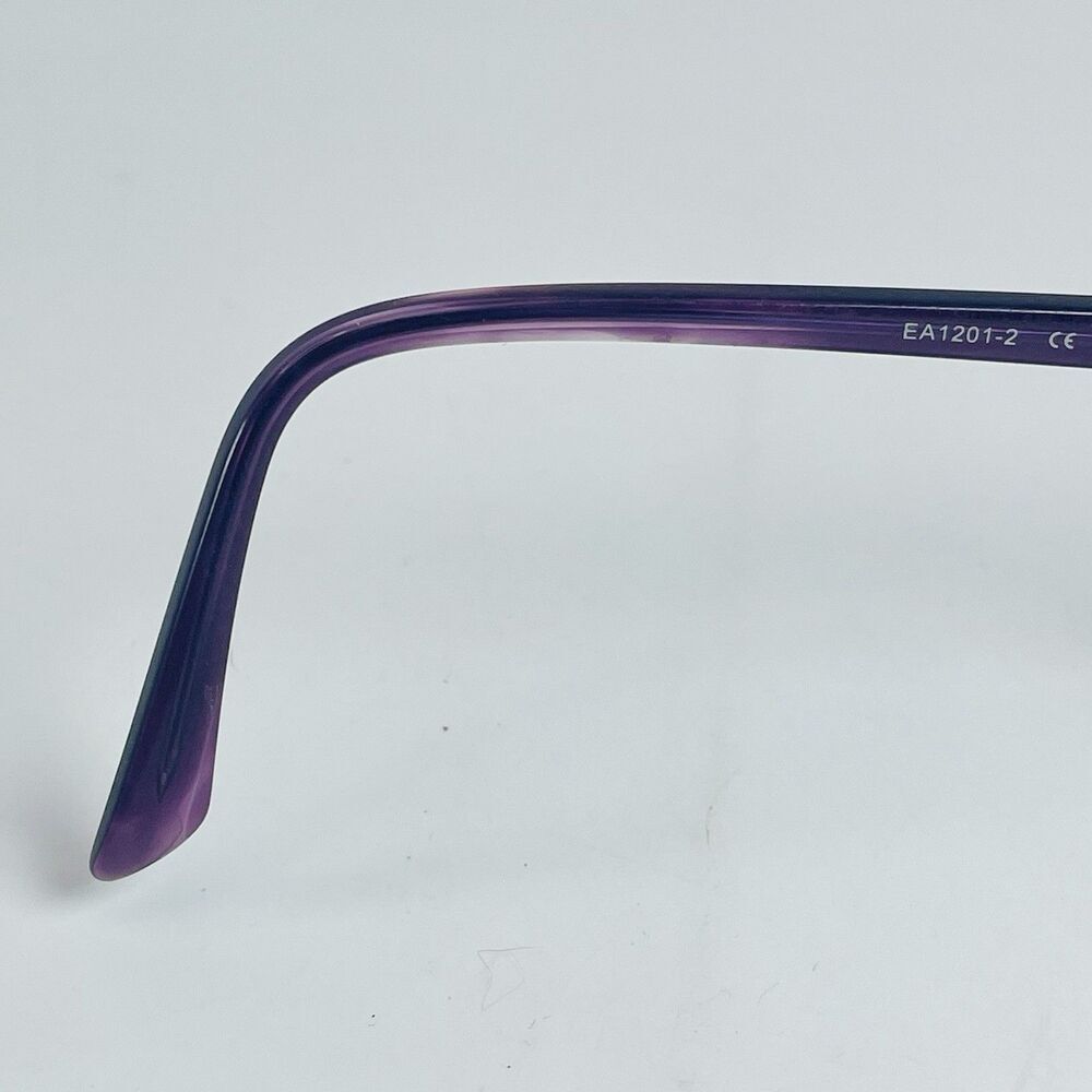 Elizabeth Arden Eyeglass Frame EA1201-2 Women Purple Tortoise Cat Eye 52-16-140 - Picture 10 of 11